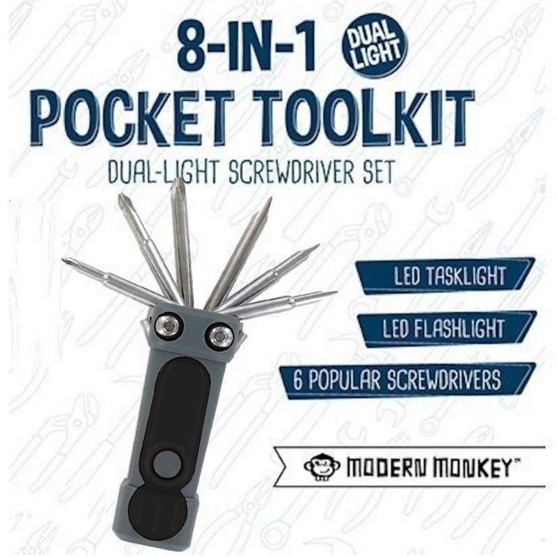 8 in 1 Pocket Tool Set